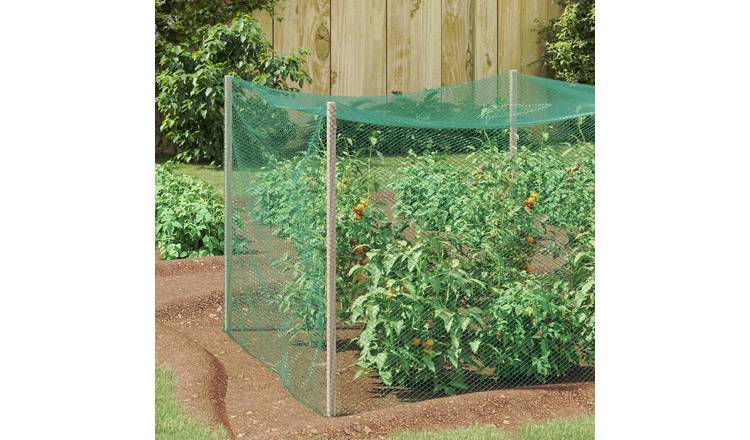 Walplus Polyethylene Bird Protection Net - Green - 1000 x 200 cm