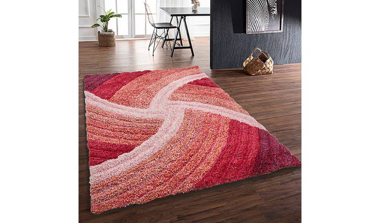 DS Living Ultra Plush Stella Shaggy Rug - Blush - 230x160cm