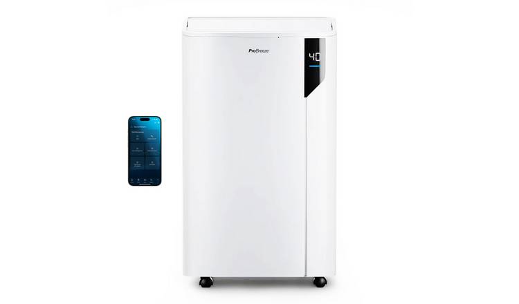 Pro Breeze 20L Compressor Dehumidifier Wifi - White