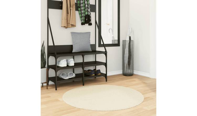 Walplus HUARTE Polyester 18 mm Pile Rug - Cream - 100 cm