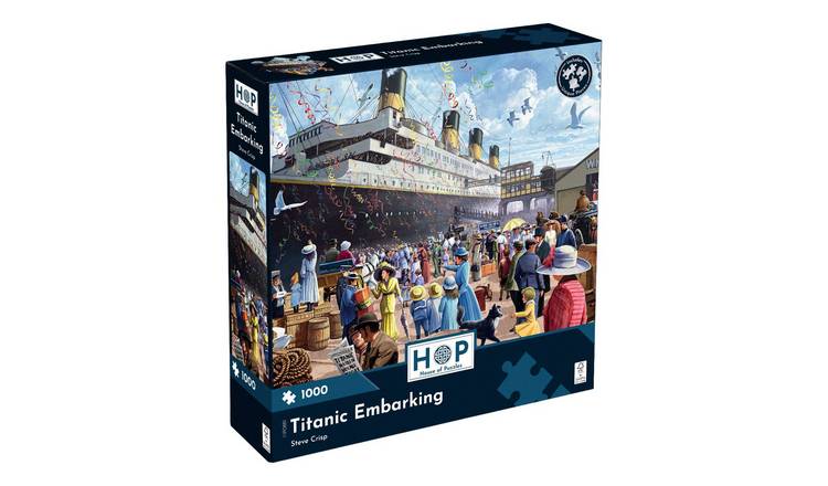 The House of Puzzles Titanic Embarking 1000 Piece Jigsaw Puzzle