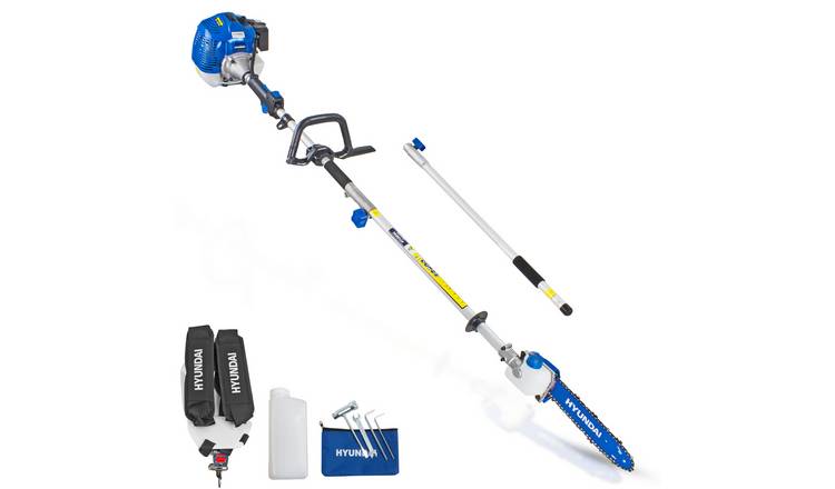 Hyundai 52cc Petrol Long Reach Pole Saw and Pruner - 2.7m