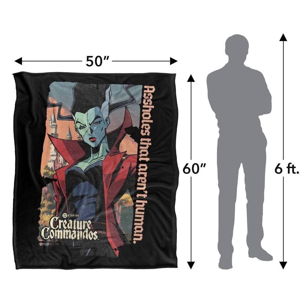 Creature Commandos The Bride Of Frankenstein Blanket - 147cm x 91cm - Image 4
