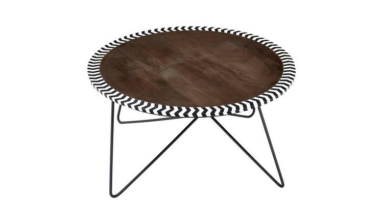 Orsina Solid Wood Round Coffee Table - Natural