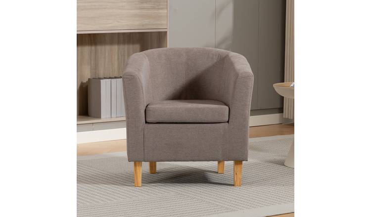 Artemis Home Millie Fabric Accent Chair - Brown