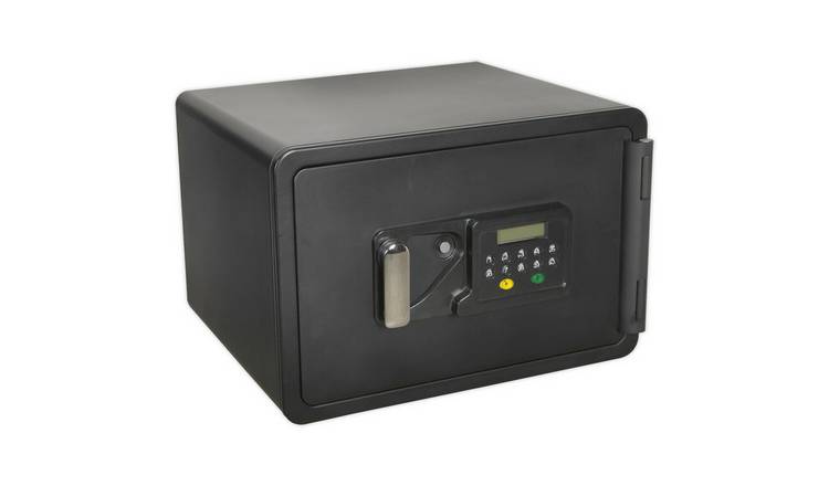 Loops Direct Steel Wall Mounted Locking Key Cabinet - 200 Key Capacity - Black