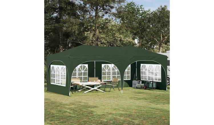 Walplus 575 x 288 x 245 cm Oxford Fabric Garden Pop-up Party Tent - Green