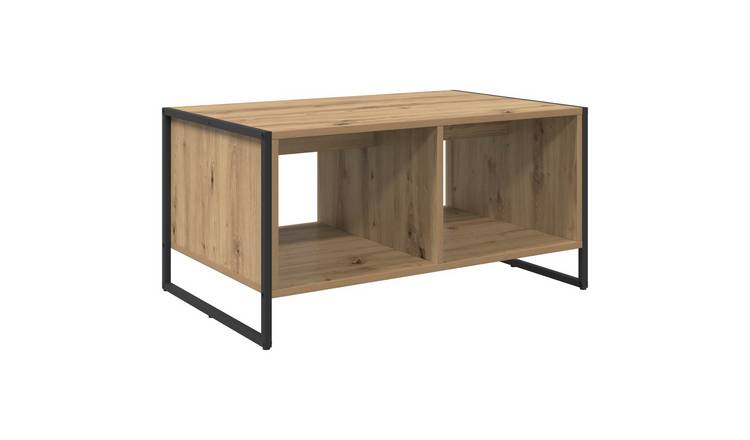 Walplus Engineered Wood Coffee Table - Oak - 80 x 50 x 40 cm