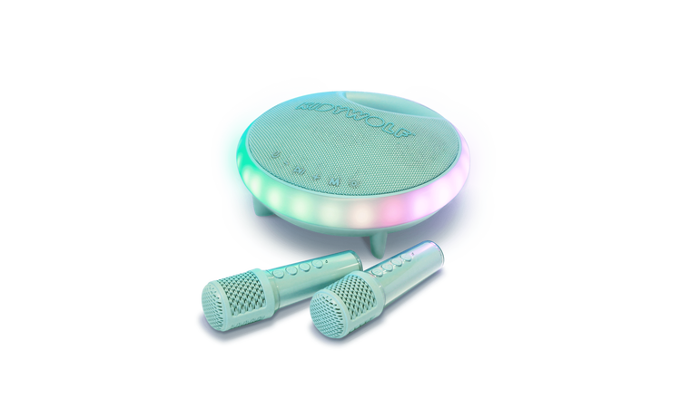 KIDYWOLF KIDYKARAOKE Portable Karaoke Speaker - Green