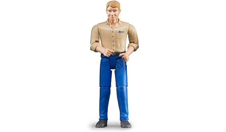 Bruder BWorld Man Figure with Blue Jeans