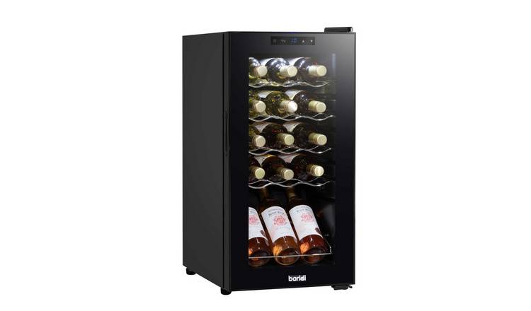 Baridi 15 Bottle Touchscreen Control Wine Fridge - Black