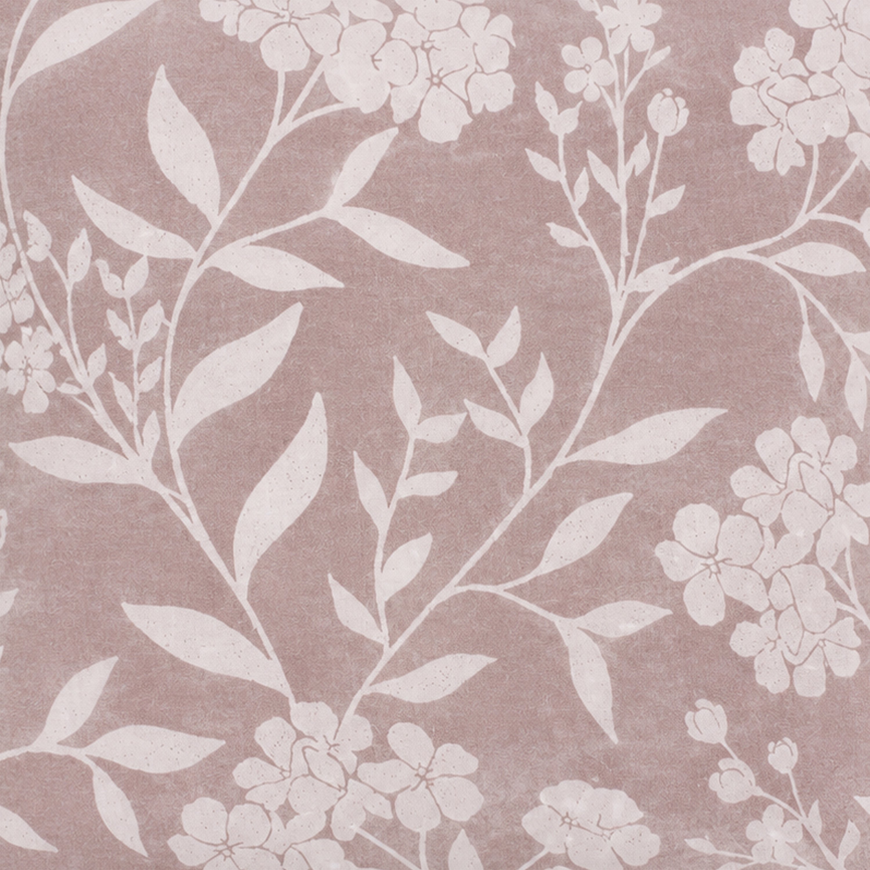 Enhanced Living Haiti Floral Blackout Eyelet Curtains - 168 x 183cm - Pink - Image 5