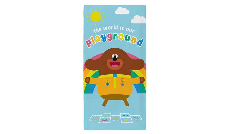 Hey Duggee Playground Beach Towel - Blue