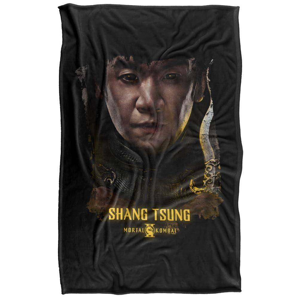 Mortal Kombat 2 Shang Tsung Portrait Blanket - 152cm x 127cm - Image 1