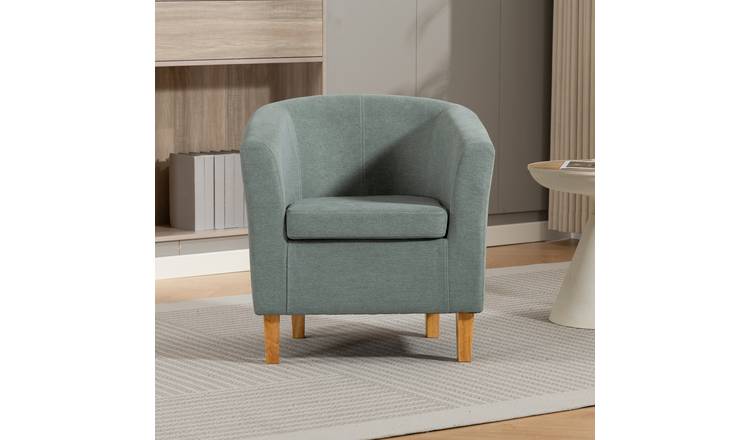 Artemis Home Millie Fabric Accent Chair - Duck Egg