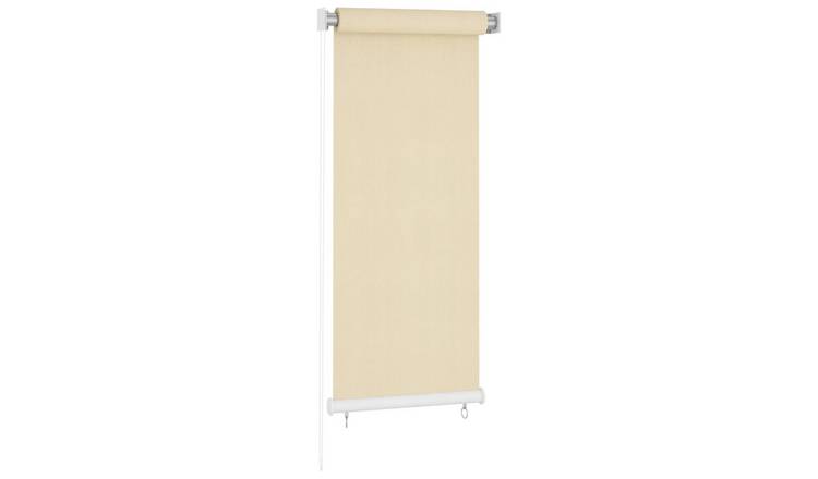 Walplus HDPE Roller Blind - Cream - 60 x 140 cm
