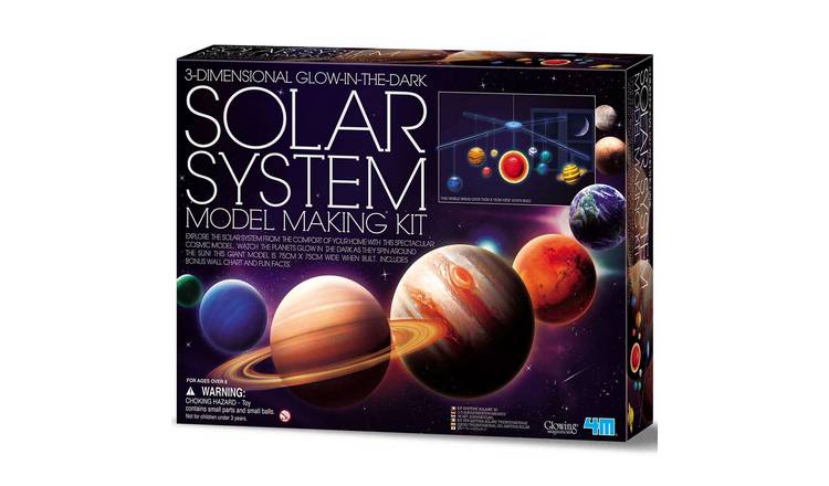 4M 3D Solar System Model Making Kit - 8 Years +