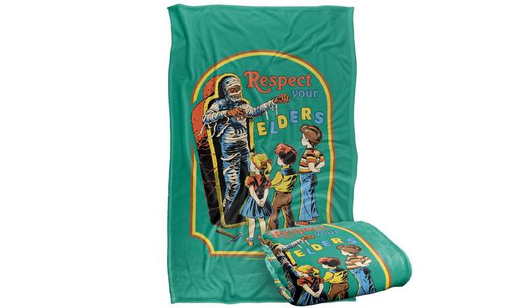 Steven Rhodes Respect Your Elders Soft Touch Blanket - 147cm x 91cm