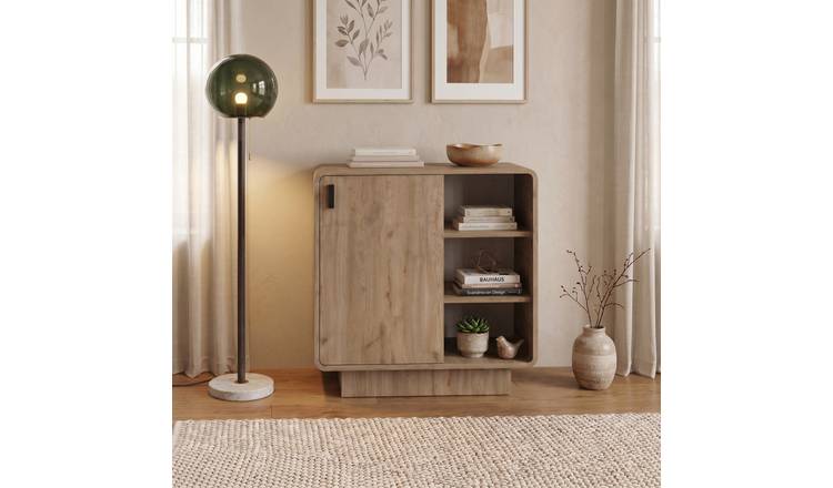 Decortie Rovel particleboard Console Cabinet - natural wood