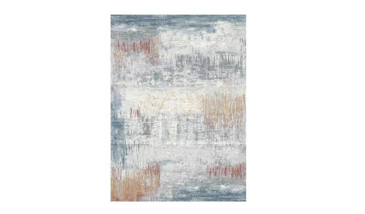 Mega Flooring Beige Modern Abstract Rug - 160 x 230cm