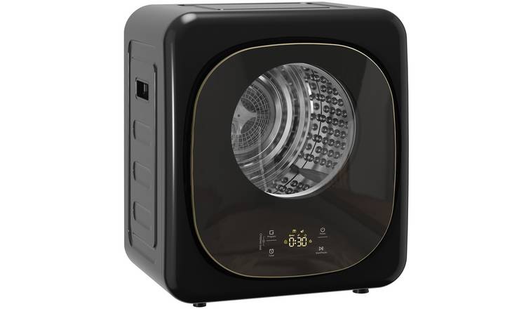 HOMCOM 4kg Vented Tumble Dryer with 5 Drying Mode and Smart Sensor - Black