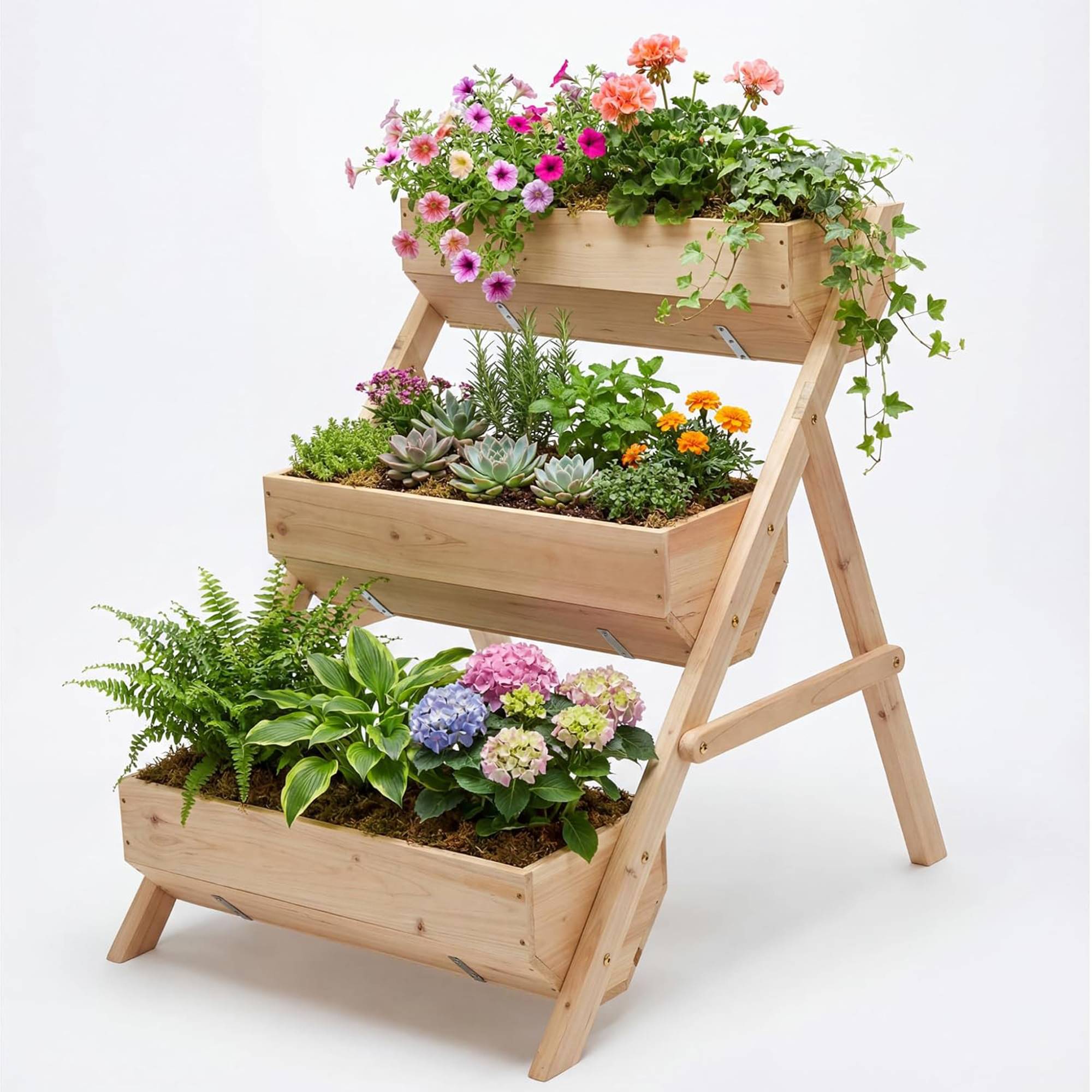 Greenera Raised Garden Bed - Natural - Image 1
