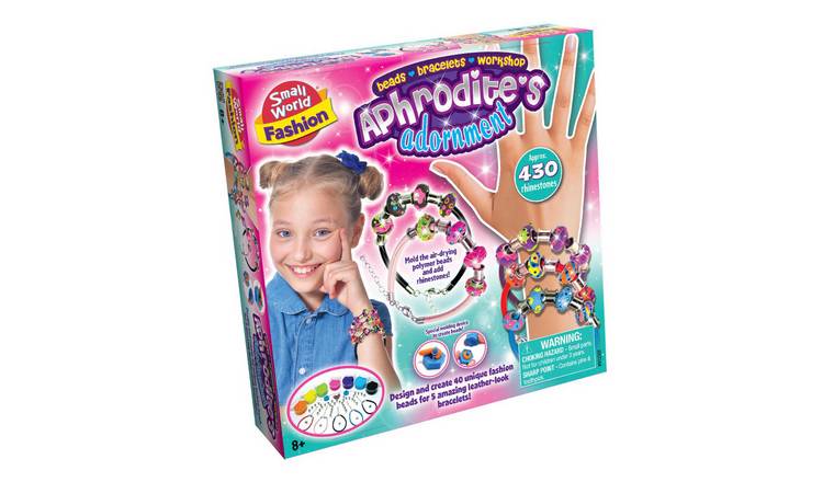 Small World Toys Aphrodite's Adornment Beads Bracelets Workshop Craft Set