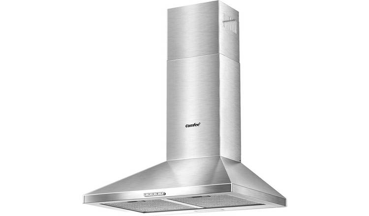 Comfee Wall Mounted Cooker Hood with LED - Silver