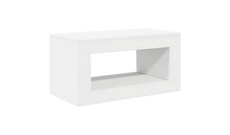 Walplus Coffee Table - White - 99.5 x 50 x 50 cm