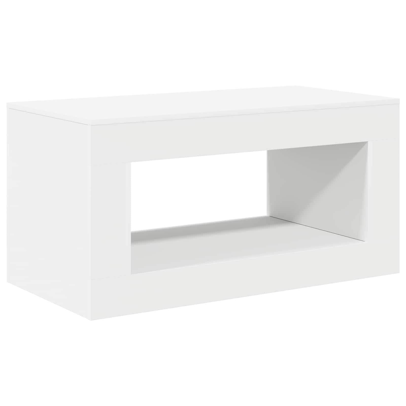 Walplus Coffee Table - White - 99.5 x 50 x 50 cm - Image 6