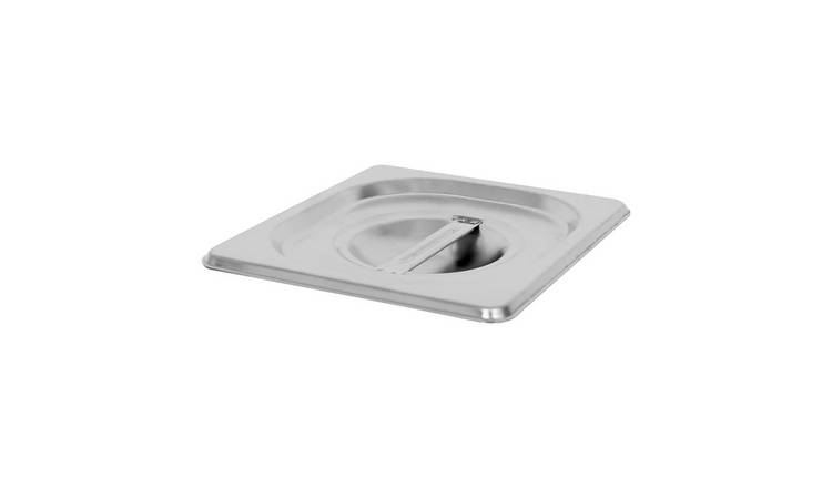 Argon Tableware Stainless Steel Gastronorm Container Lid 1/6