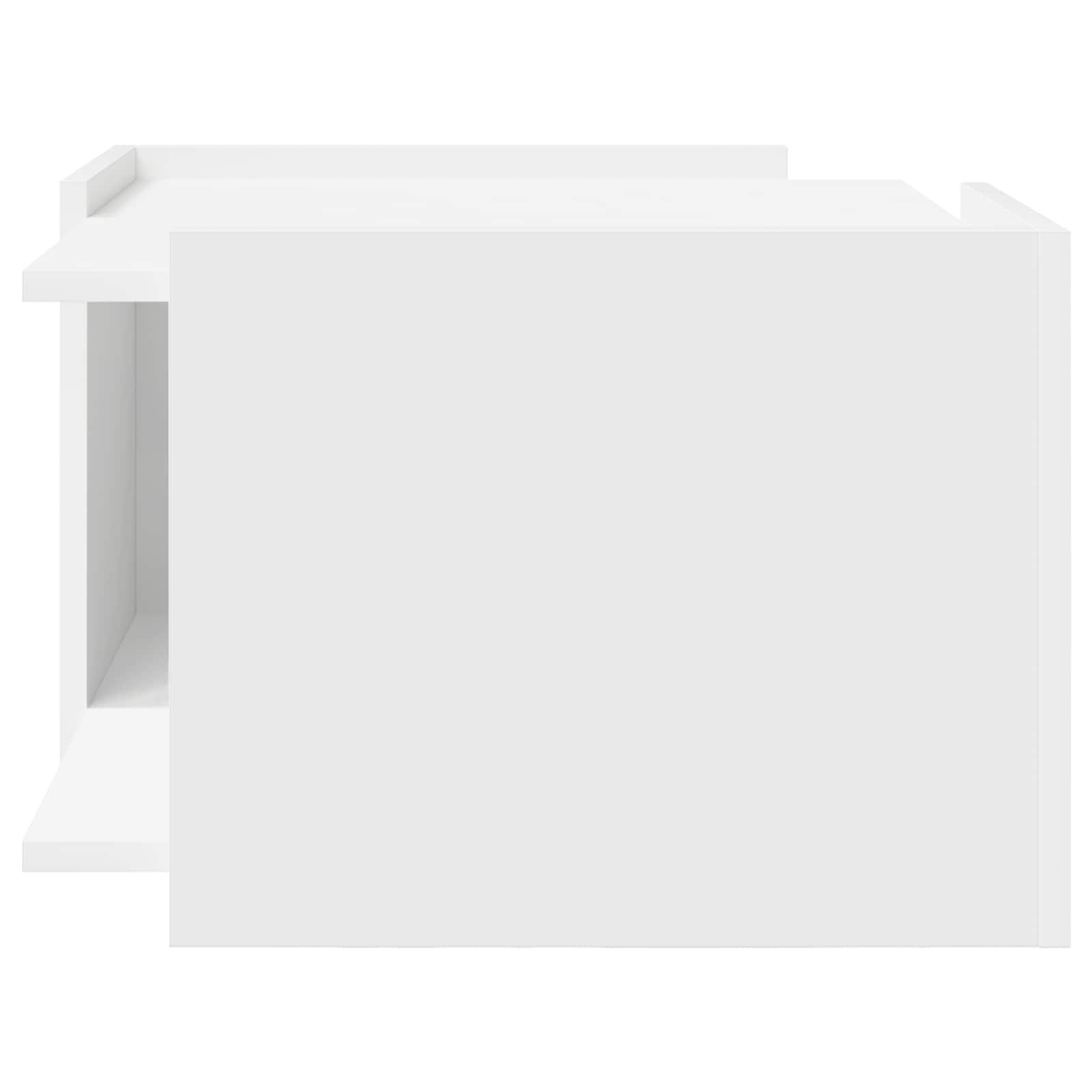 Walplus Engineered Wood Coffee Table - White - 50.5 x 50 x 33 cm - Image 5