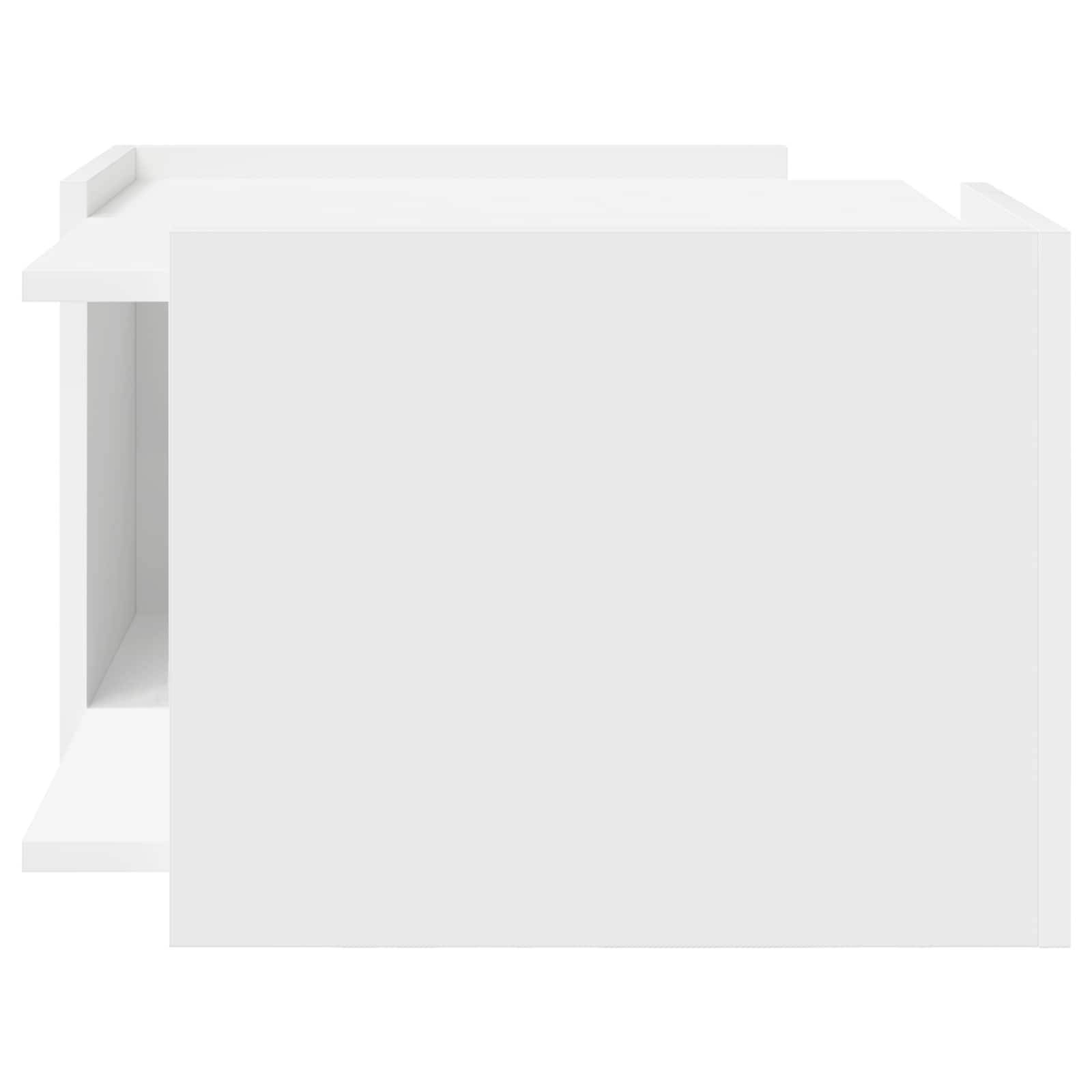 Walplus Engineered Wood Coffee Table - White - 50.5 x 50 x 33 cm - Image 5