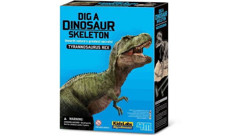 4M KidzLabs Dig a Dinosaur Skeleton Tyrannosaurus Rex - 8 Years +
