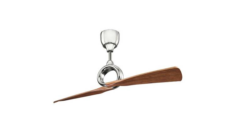 Elstead Link Ceiling Fan - Polished Nickel