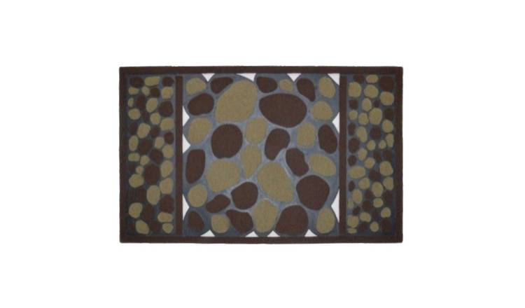 Groundsman Stoney Flock Mat - Brown
