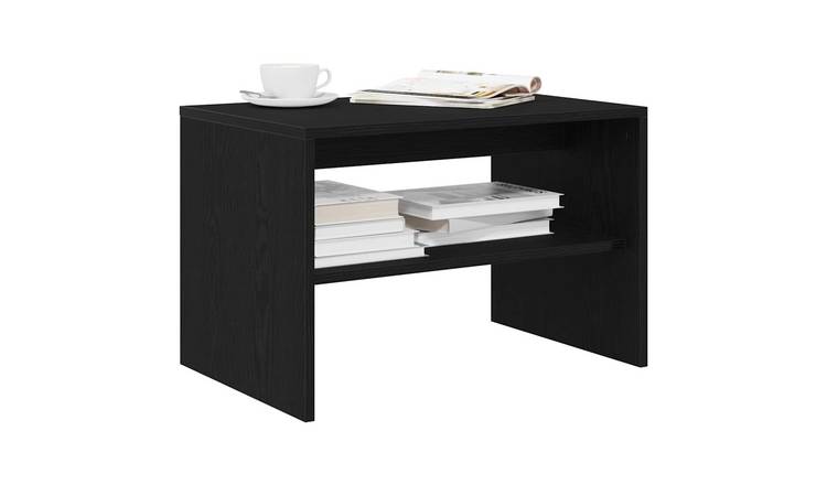 Walplus Engineered Wood TV Cabinet - Dark Oak - 60 x 40 x 40 cm