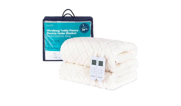 LIVIVO Ultrasnug Electric Under Blanket - Dual Control - King