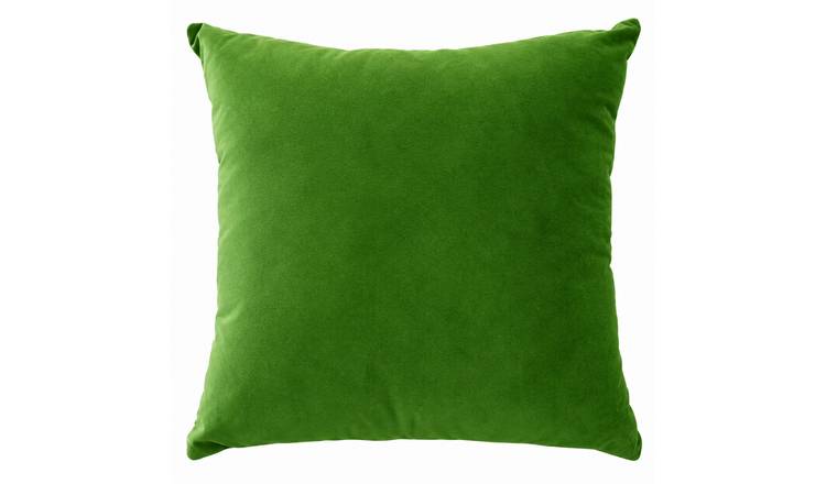 New Edge Blinds Matte Velvet Green Cushion Cover - 43 x 43cm