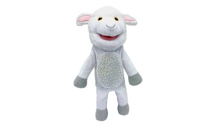 Fiesta Crafts Moving Mouth Sheep Hand Puppet - 18 Months +