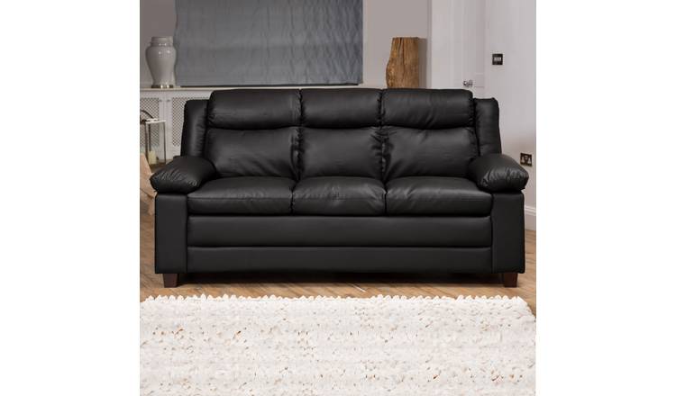 Artemis Home Standish 3 Seat Sofa - Black