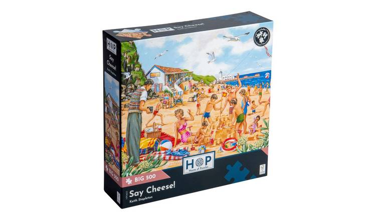 The House of Puzzles Say Cheese BIG 500 Puzzle 3 Years +