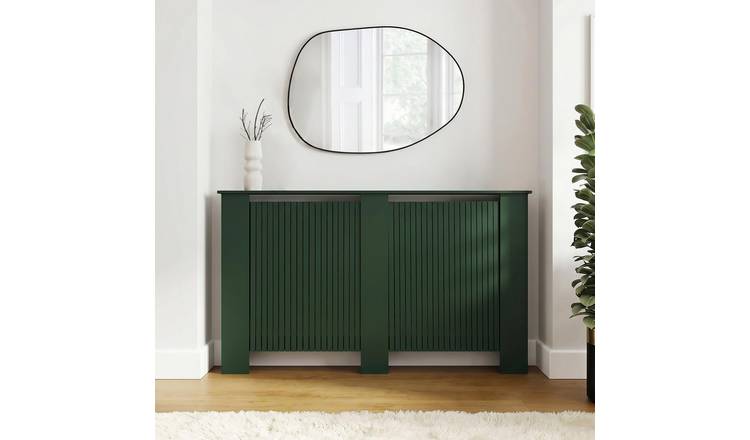 OHS Ribbed Radiator Cover - Deep Forest Green - Large