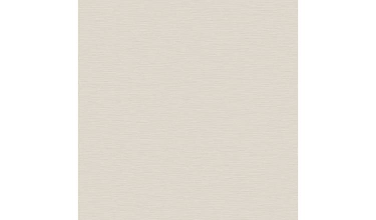 World Of Wallpaper Roma Linear Vinyl Textured Wallpaper - Cream