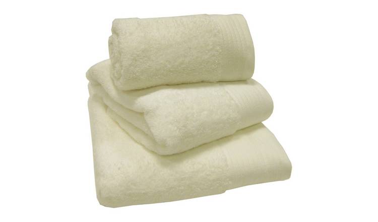 Rapport Home Chatsworth Bath Sheet 100 x 140cm - Cream