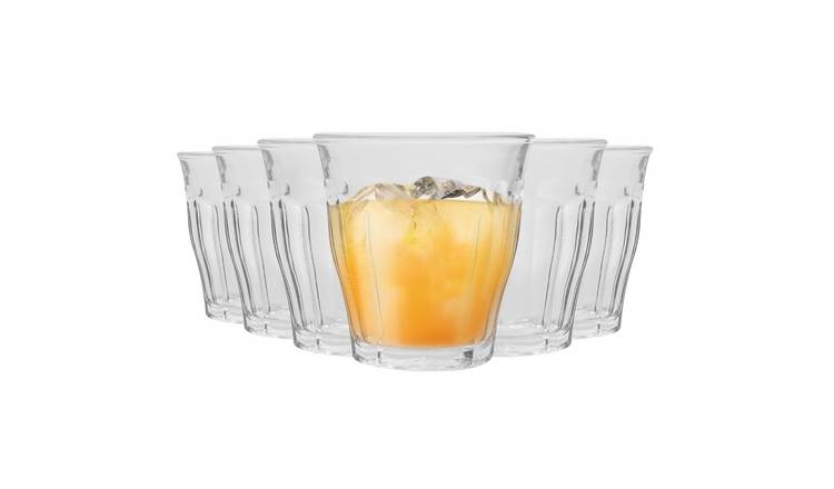 Duralex Picardie 220ml Drinking Glass Tumblers - Pack of 6