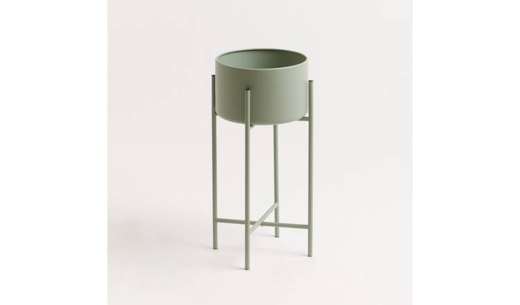 Orsina Trosa Large Floor Standing Planter - Green