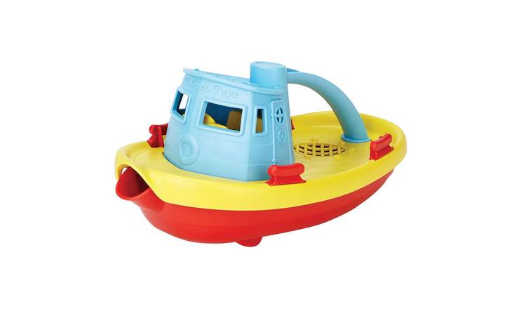 Green Toys Tugboat (Blue) - 6 Months +