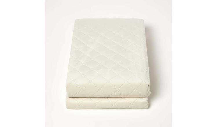 Homescapes Diamond Quilted Throw - 150 x 200 cm - Cream