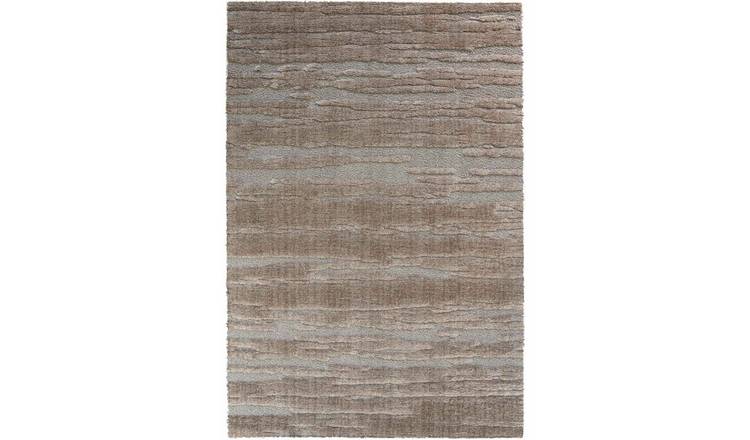Mega Flooring Brown Modern Abstract Rug - 160 x 230cm
